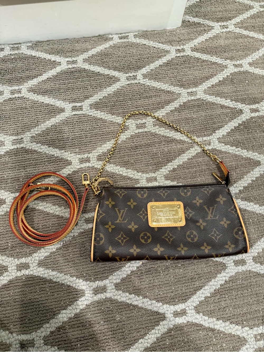 LOUIS VUITTON SOPHIE MONOGRAM CANVAS SHOULDER BAG